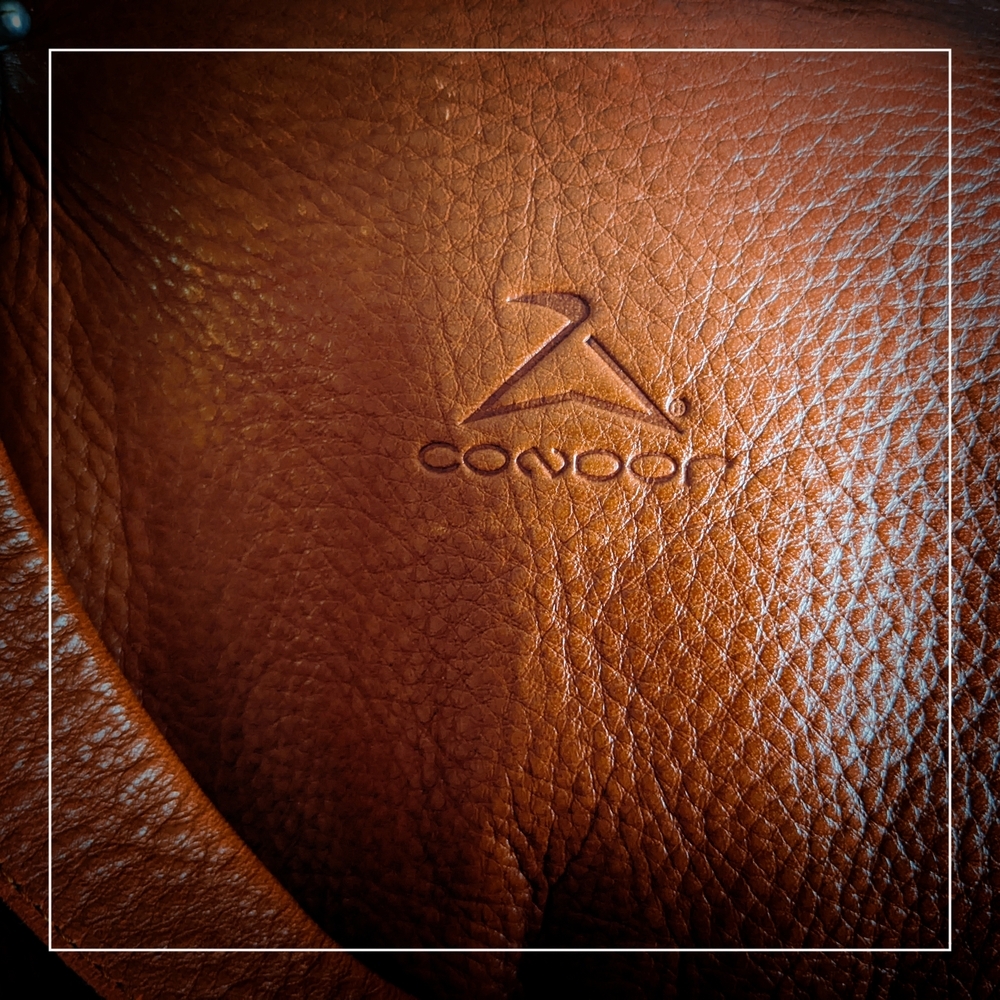 Condor Vintage Brown Cognac Leather Shoulder Bag - Picture 6 of 7